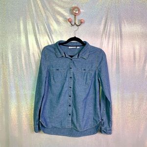 St. John’s Bay | Denim Button Down Shirt
